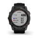 fēnix 7X Sapphire Solar - Carbon Grey DLC Titanium with Black Band - 51mm - Sapphire Solar - 010-02541-11 - Garmin